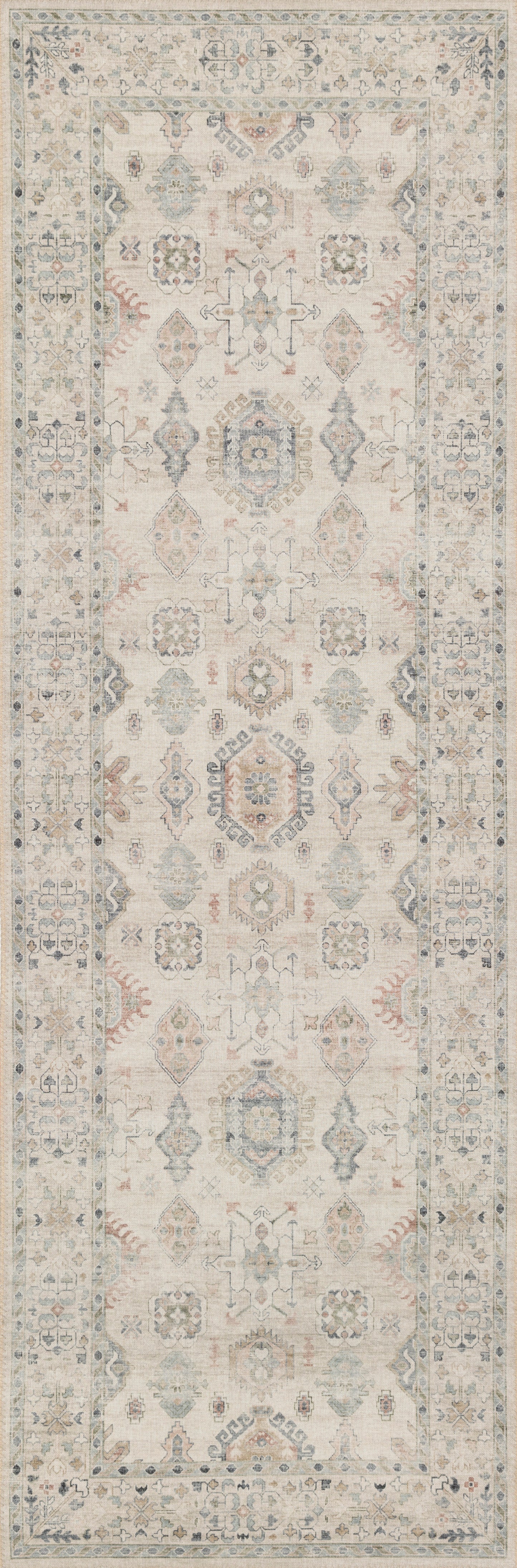 Charlotte Rug in Beige/Multi