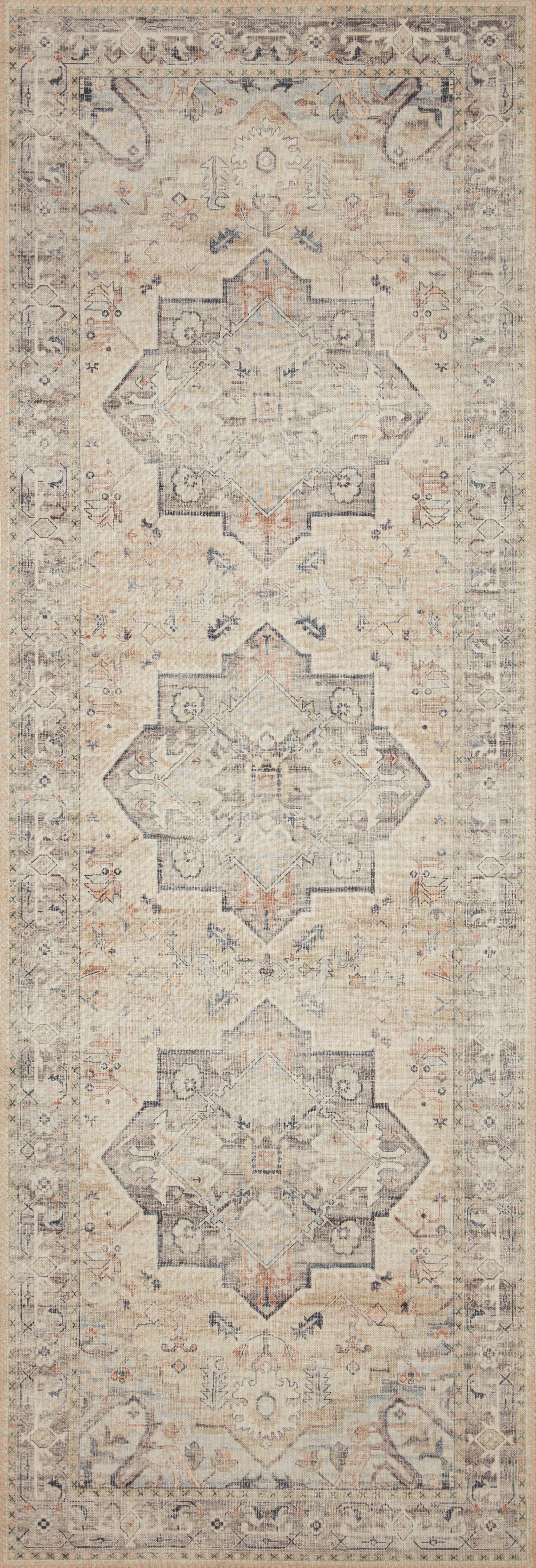 Charlotte Rug in Multi/Ivory