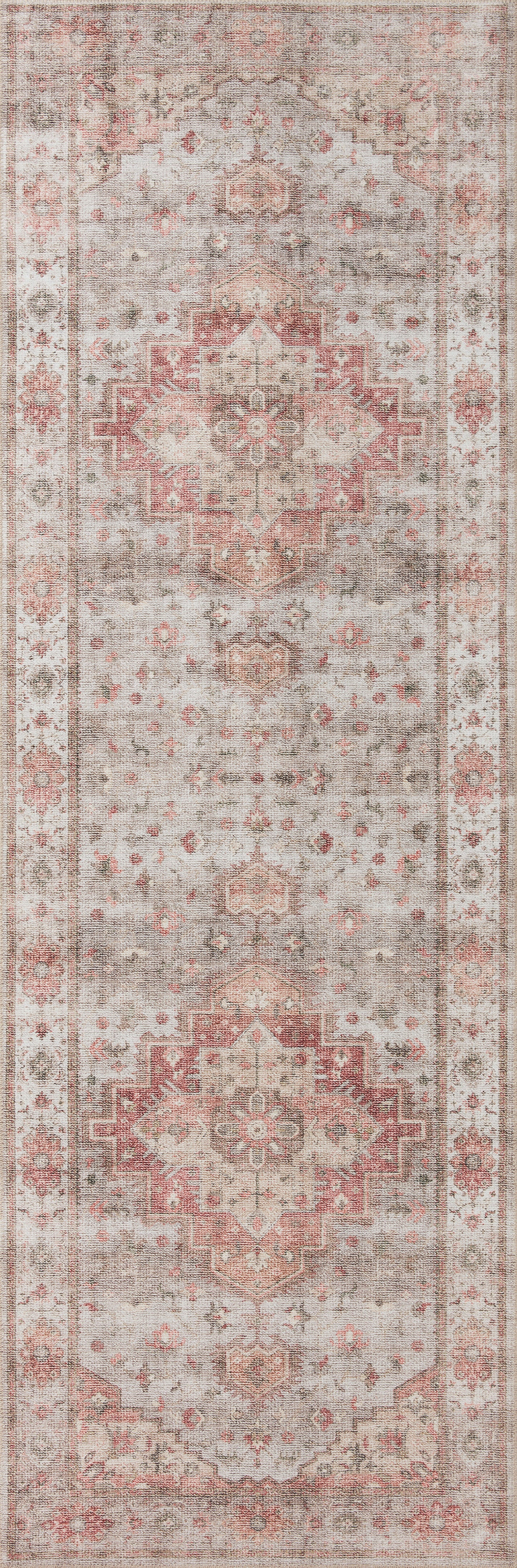 Avery Rug in Dove/Spice