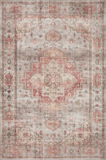 Avery Rug in Dove/Spice
