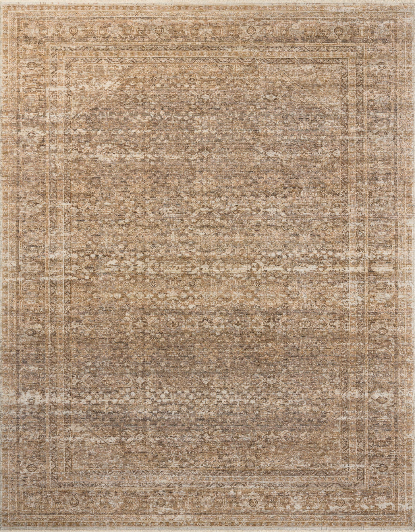 Heirloom Rug in Clay/Natural