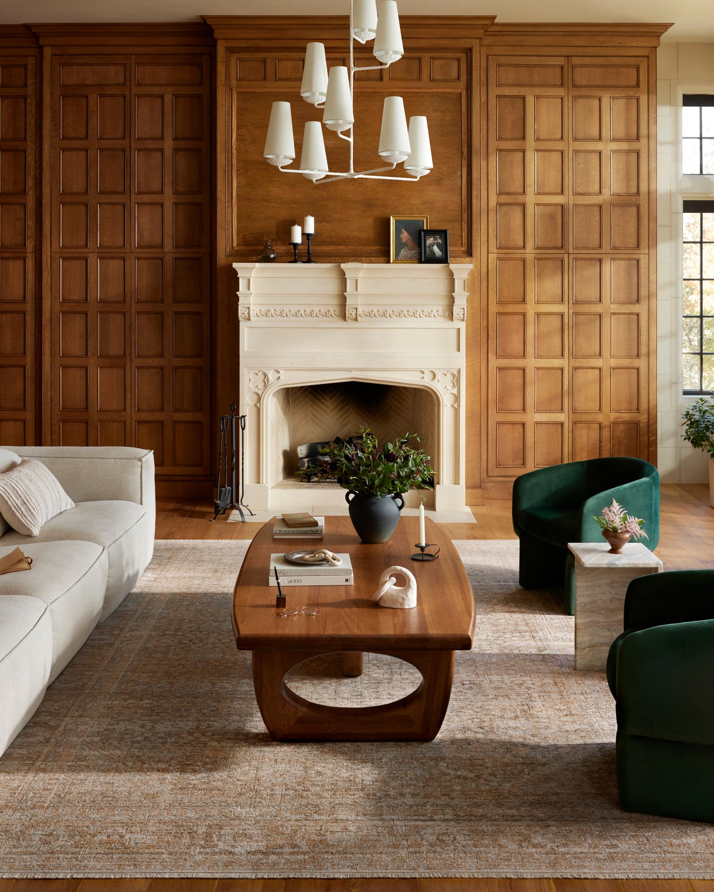 Heirloom Rug in Clay/Natural