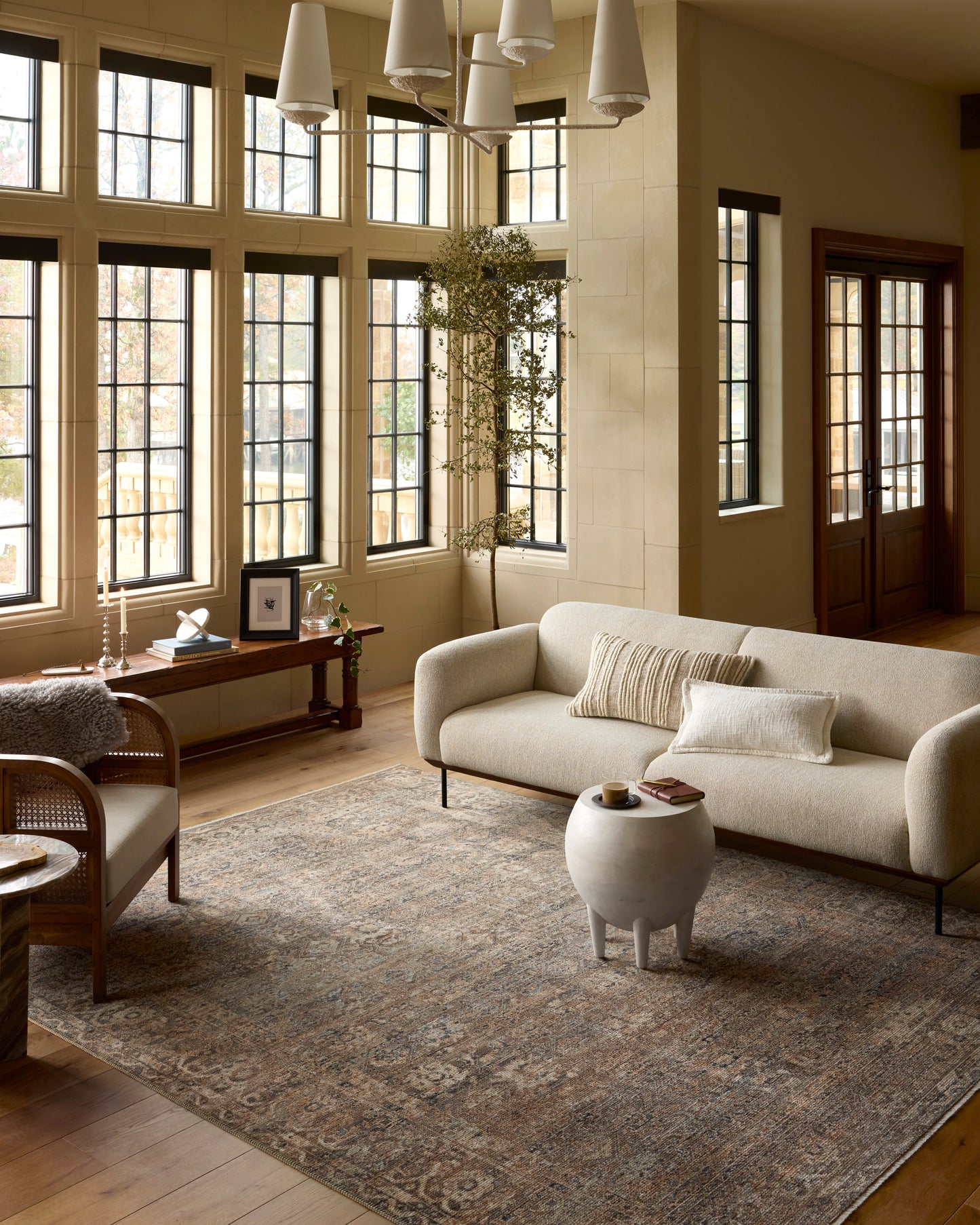 Heirloom Rug in Mocha/Denim