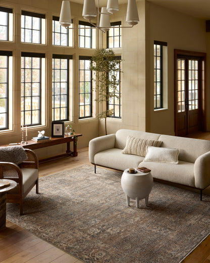 Heirloom Rug in Mocha/Denim