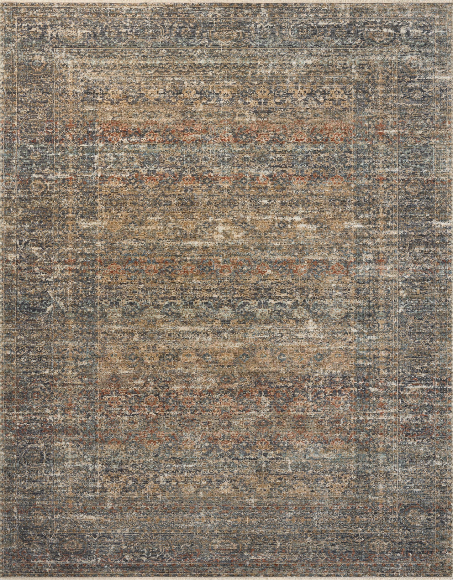 Heirloom Rug in Midnight/Multi