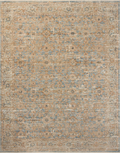 Heirloom Rug in Ocean/Sand