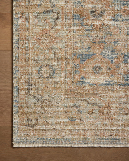 Heirloom Rug in Ocean/Sand