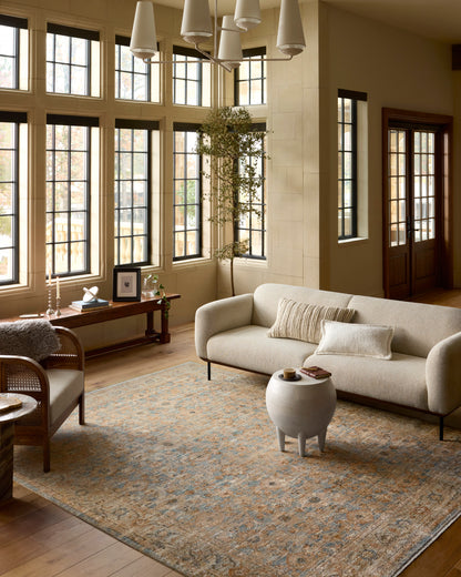 Heirloom Rug in Ocean/Sand