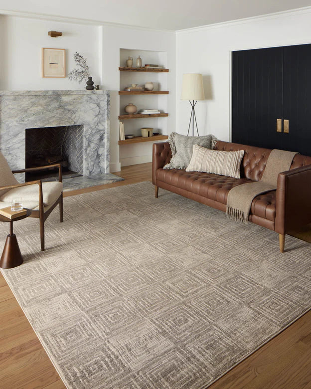 Hunter Rug in Beige/Grey