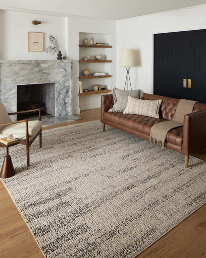 Hunter Rug in Oatmeal/Charcoal