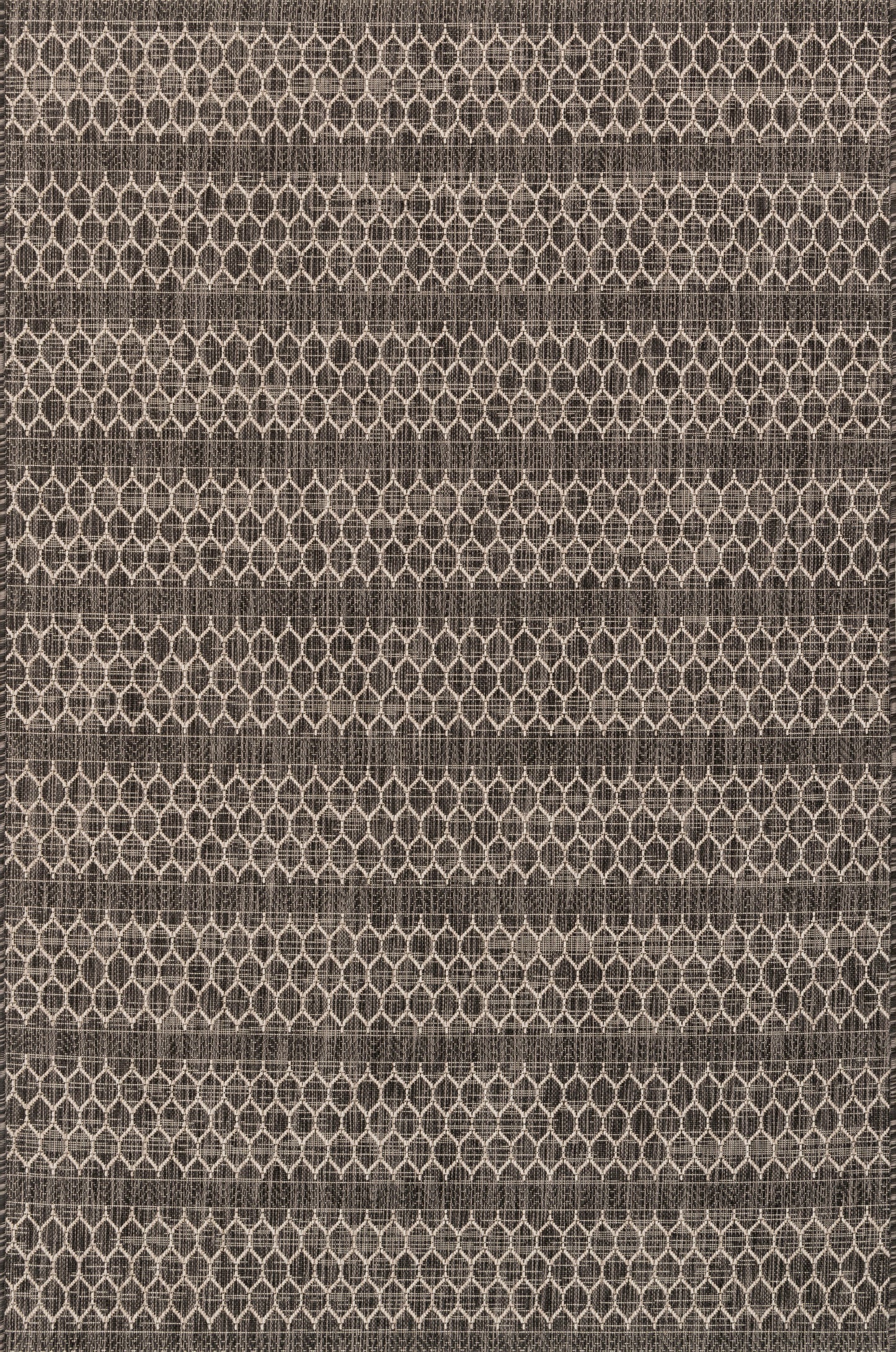 Maui Rug in Black/Grey