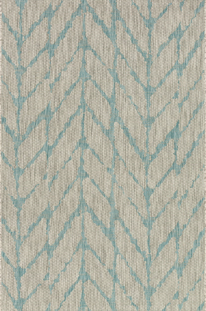 Maui Rug in Mist/Aqua