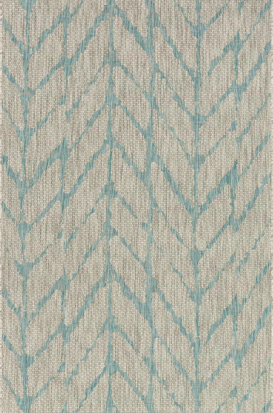 Maui Rug in Mist/Aqua