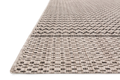 Maui Rug in Grey/Black