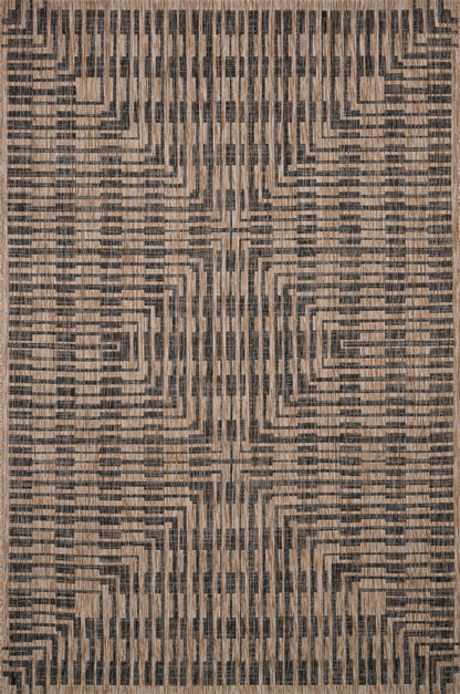 Maui Rug in Brown/Black