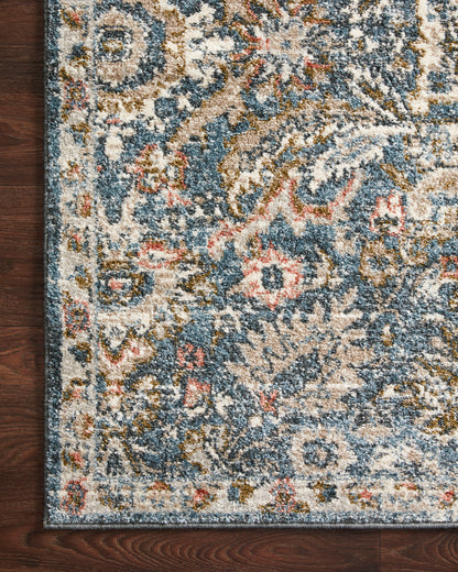 Ingrid Rug in Blue/Sand