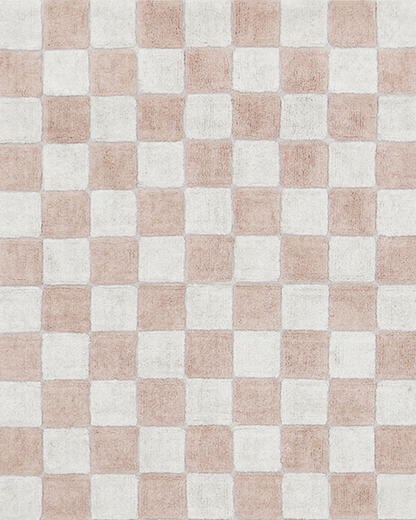 Washable Rug in Kitchen Tiles Rose