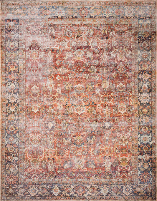 Annette Rug in Spice/Marine