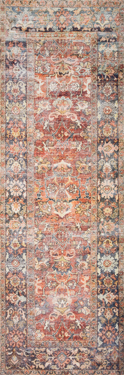 Annette Rug in Spice/Marine