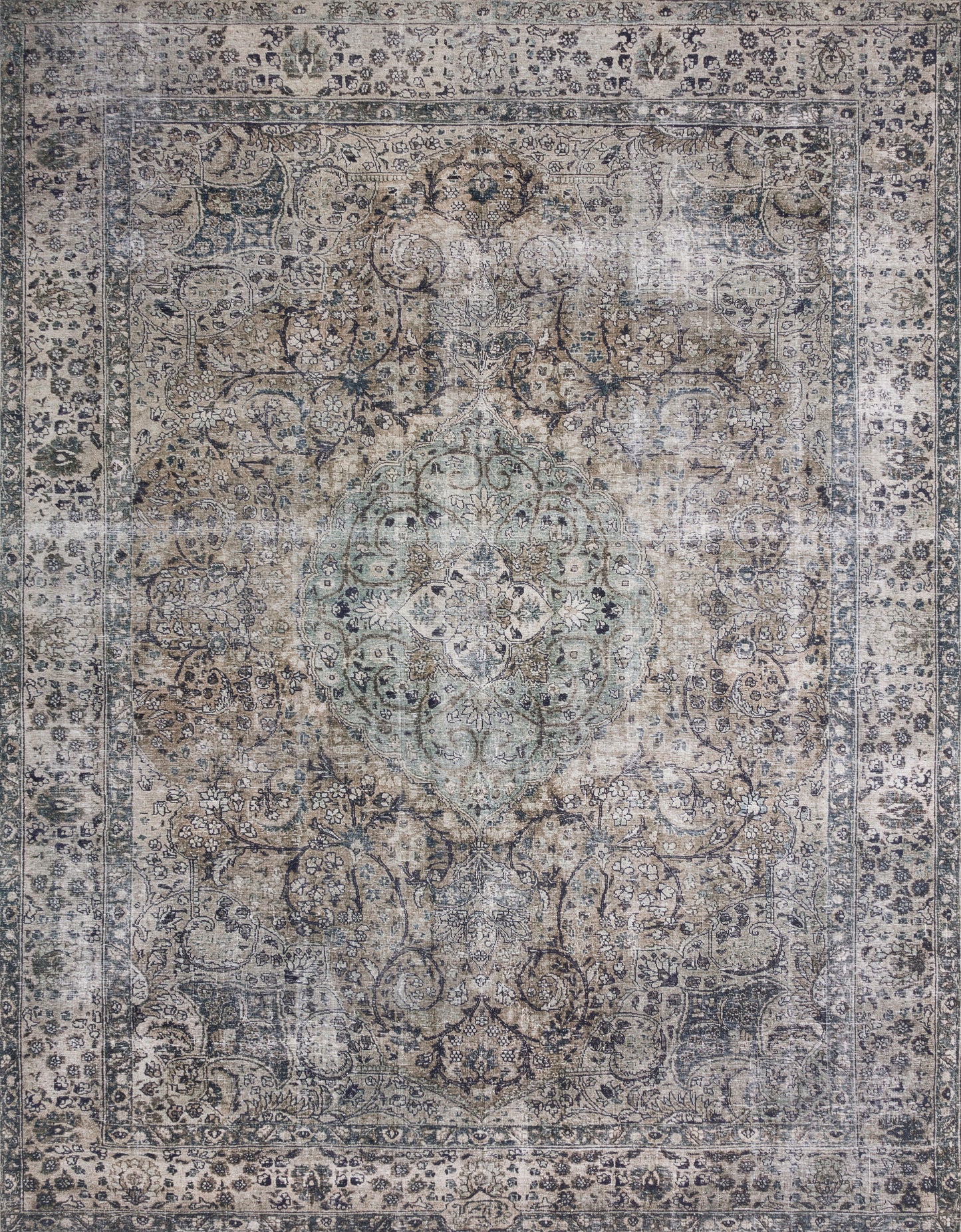 Annette Rug in Taupe/Stone