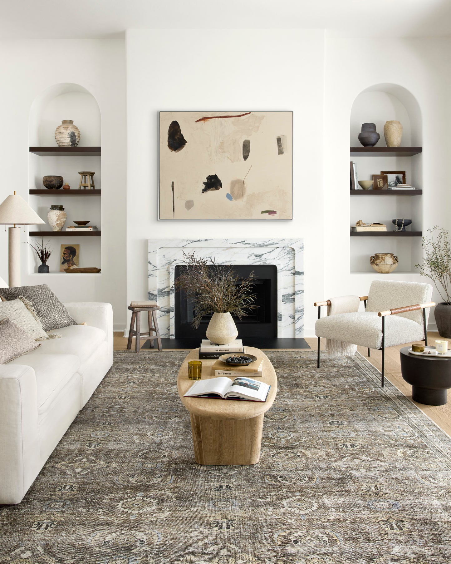 Annette Rug in Antique/Moss