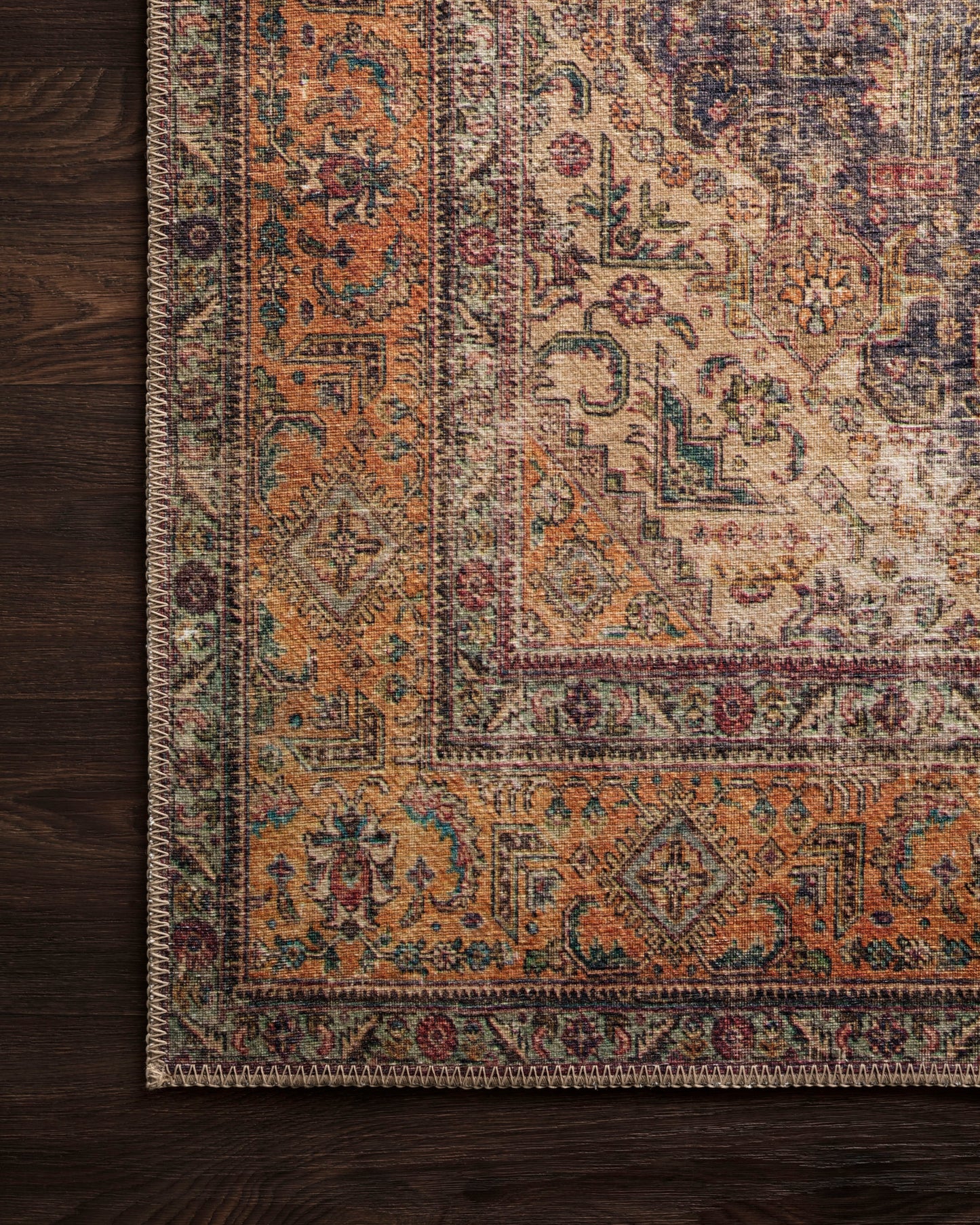 Eleanor Rug in Plum/Multi