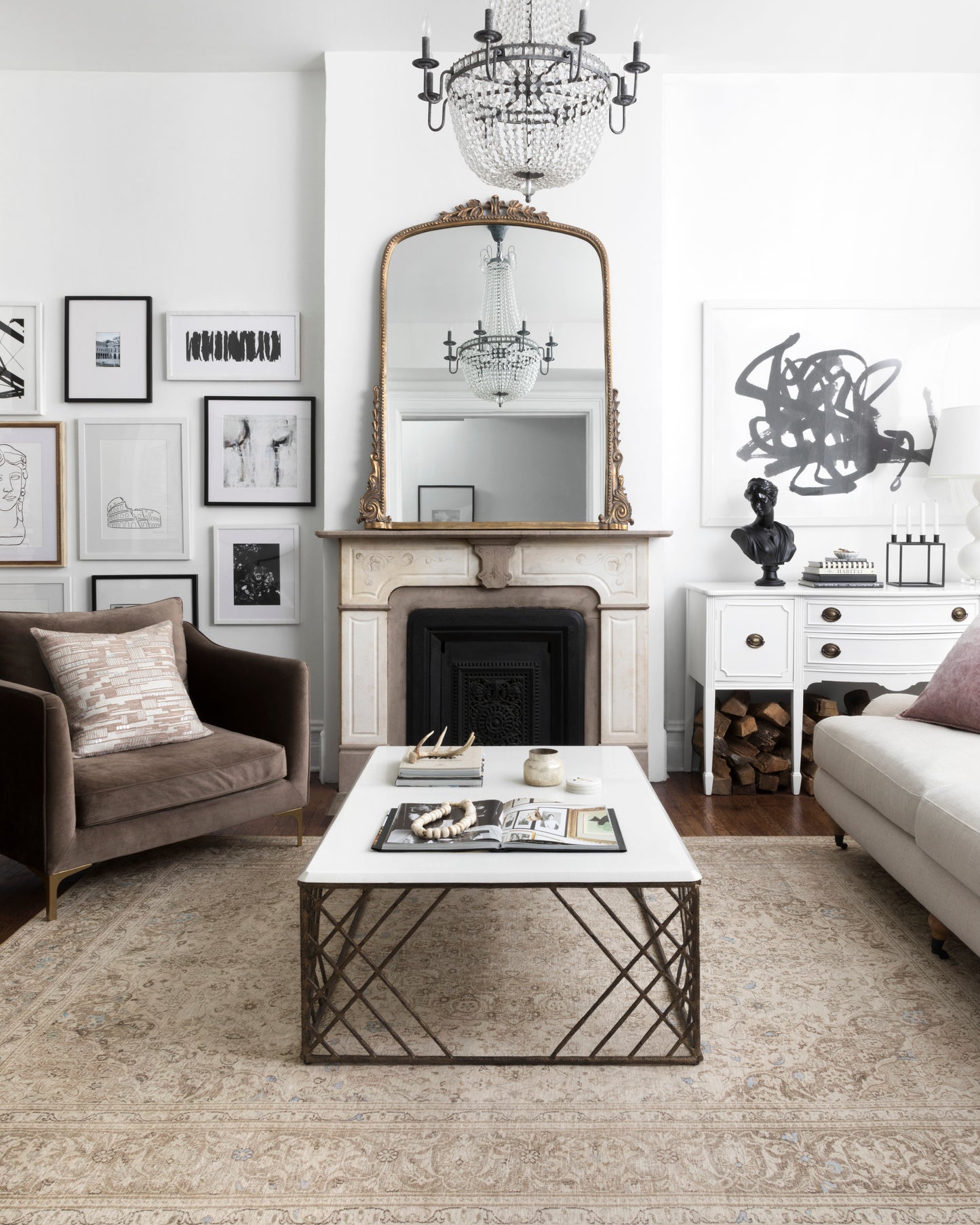 Eleanor Rug in Sand/Taupe