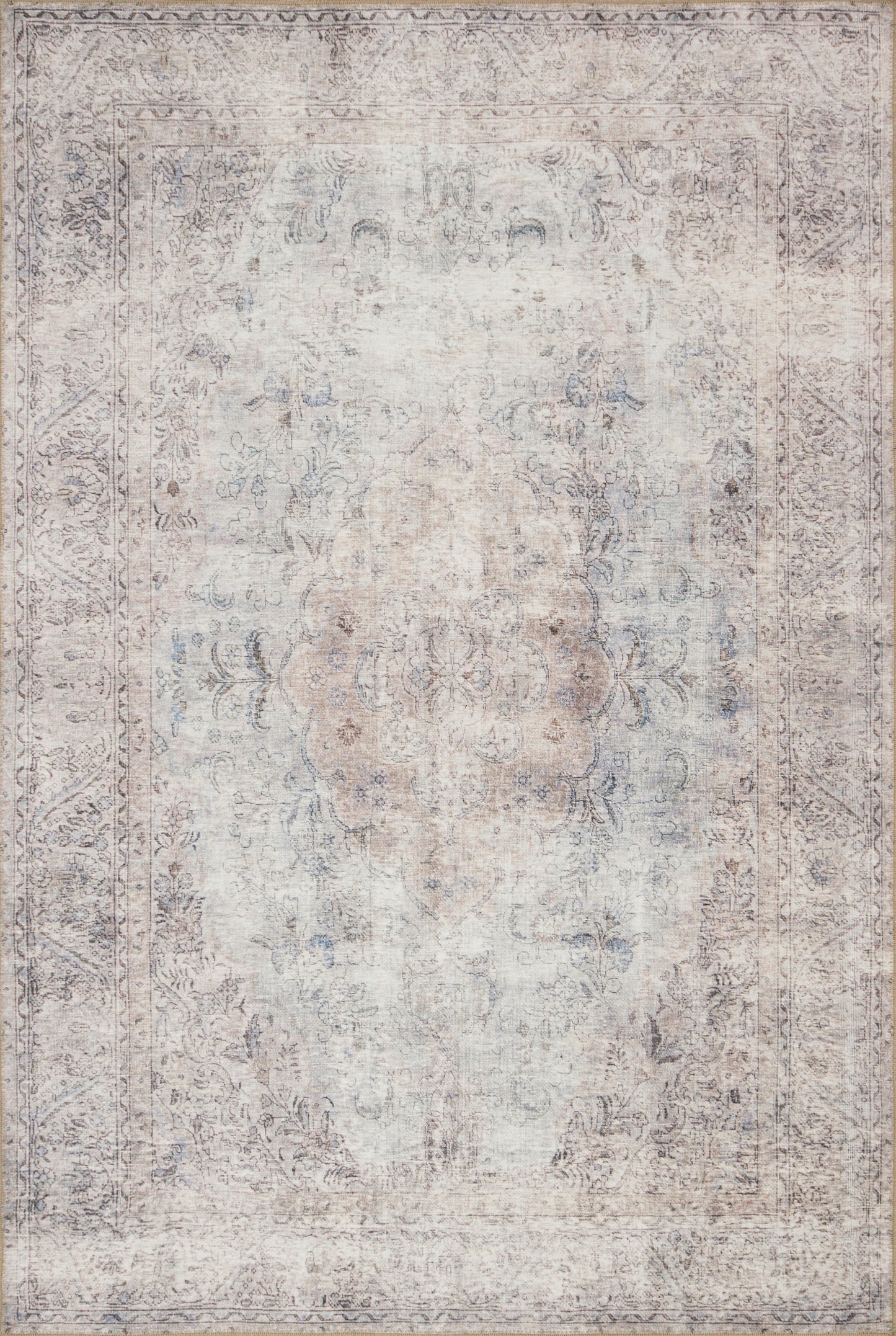 Eleanor Rug in Silver/Slate