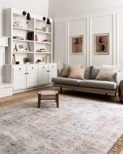 Eleanor Rug in Silver/Slate