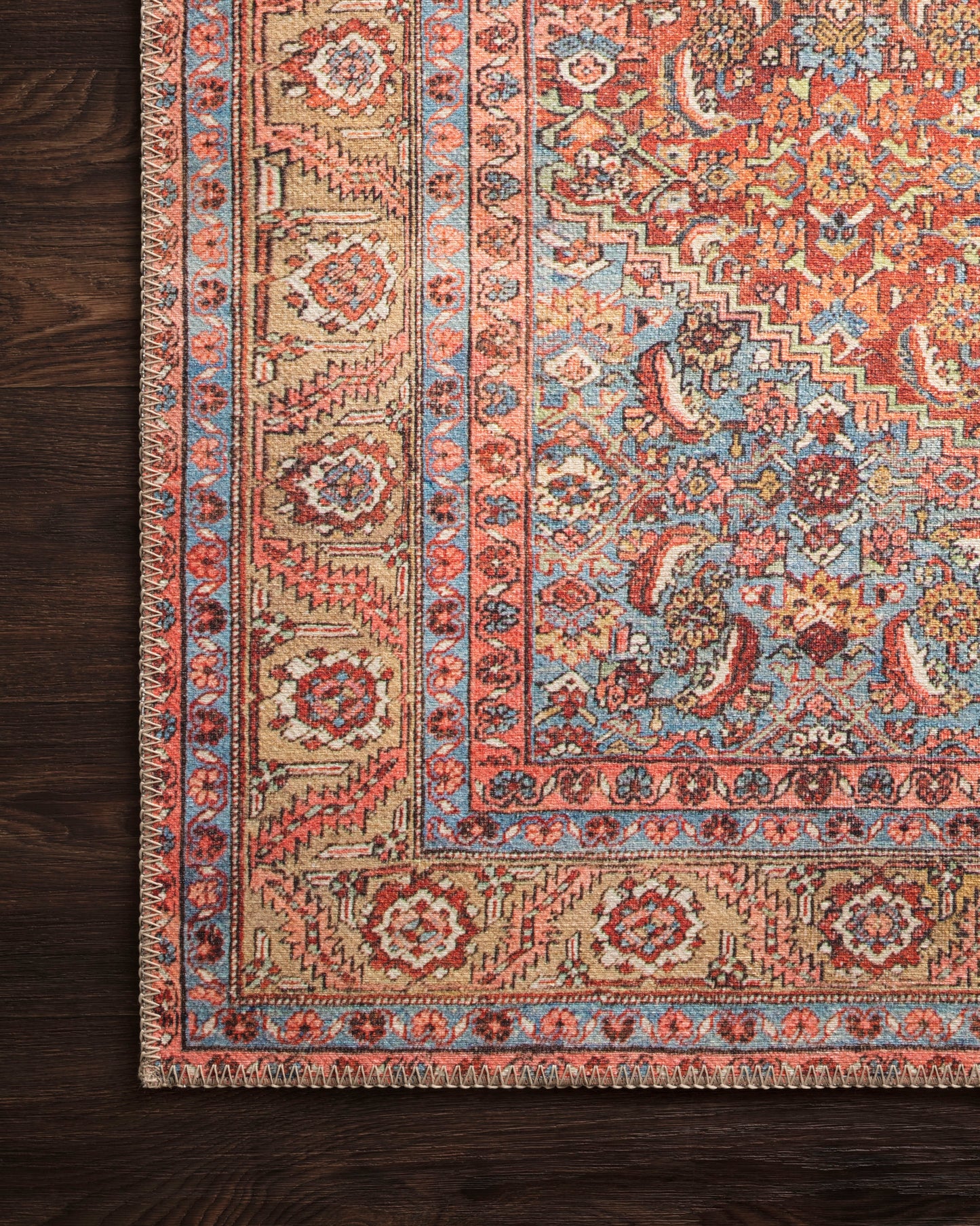 Eleanor Rug in Red/Multi
