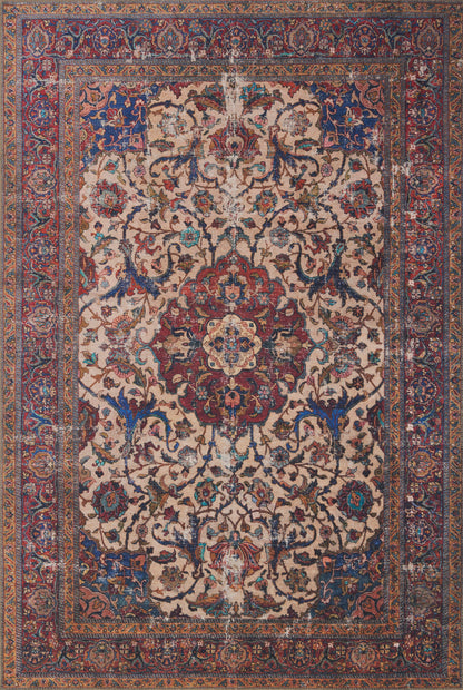 Eleanor Rug in Sand/Multi