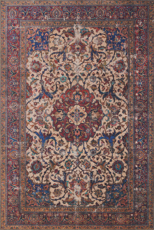 Eleanor Rug in Sand/Multi