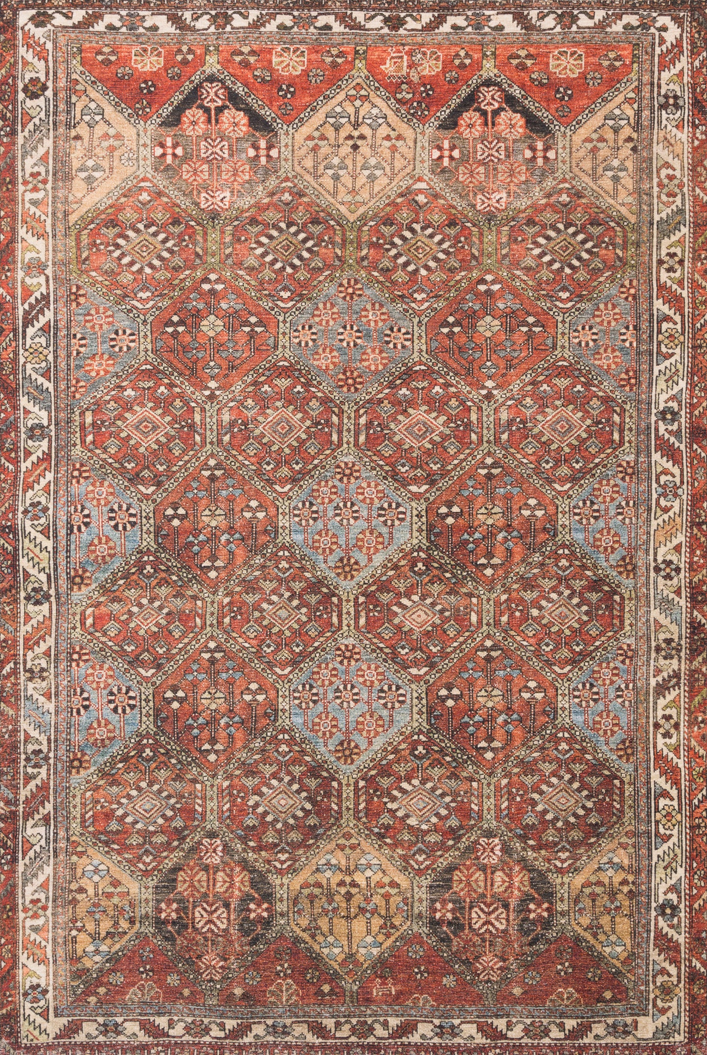 Eleanor Rug in Spice/Multi