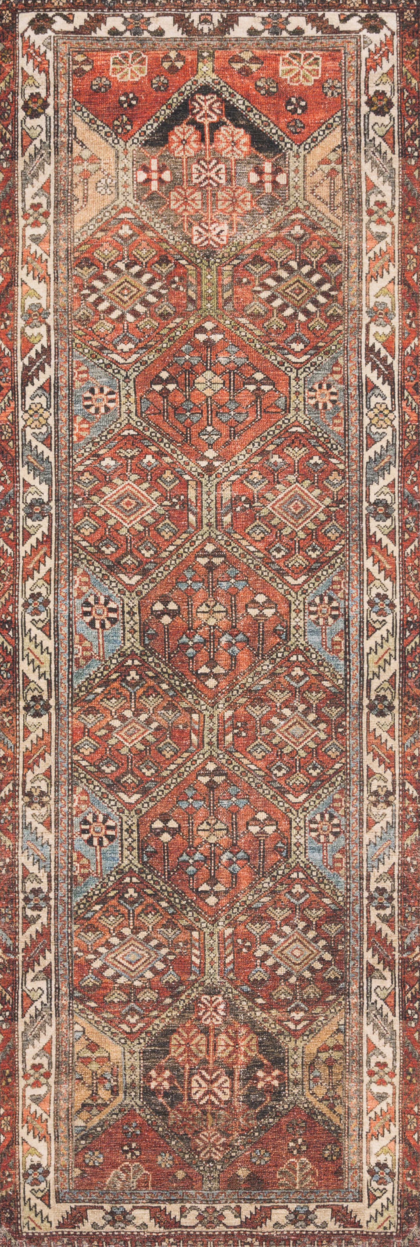 Eleanor Rug in Spice/Multi