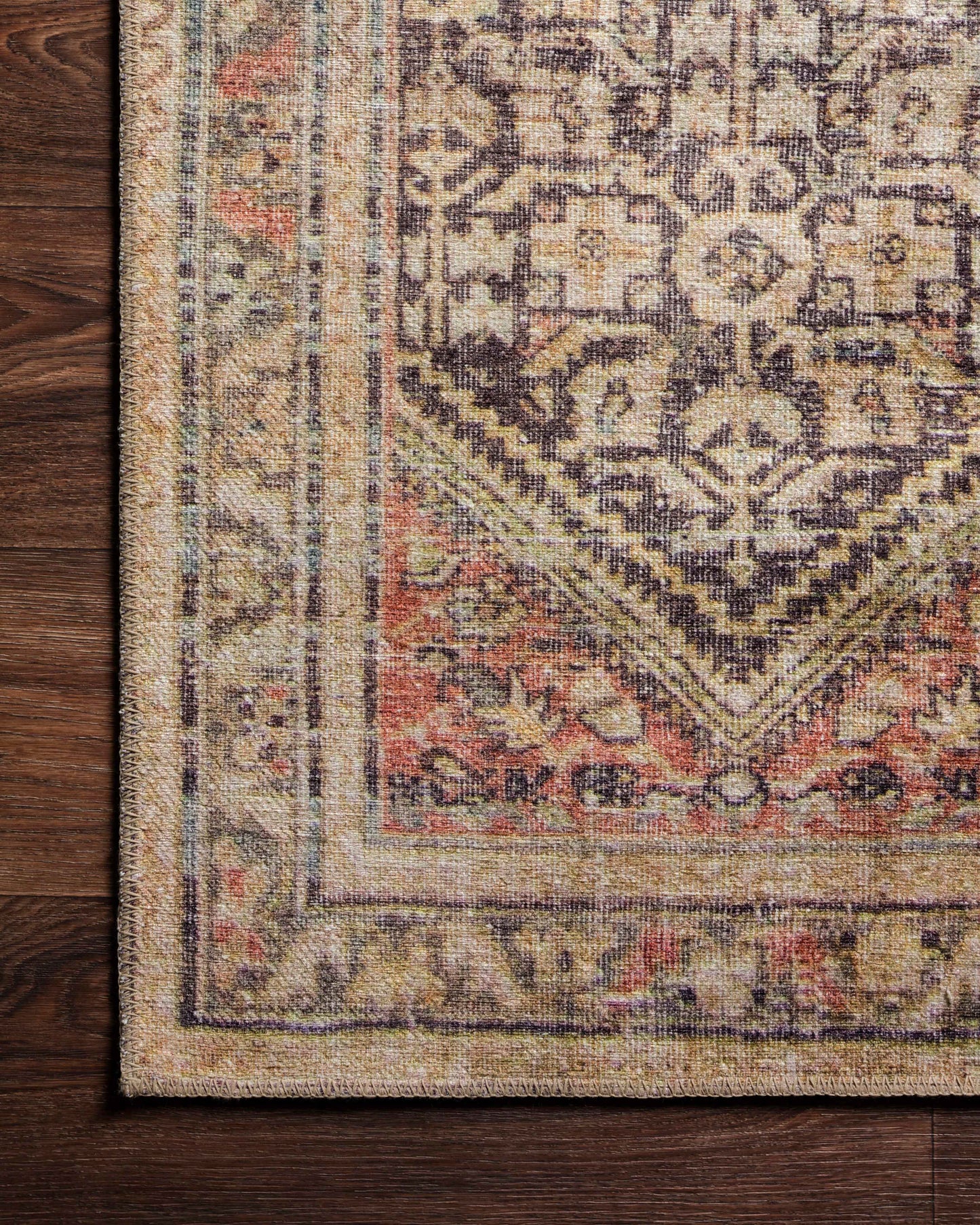 Eleanor Rug in Charcoal/Multi
