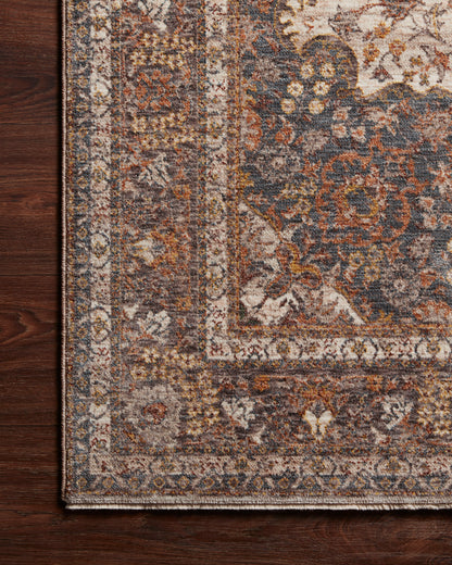 Leanna Rug in Natural/Ocean
