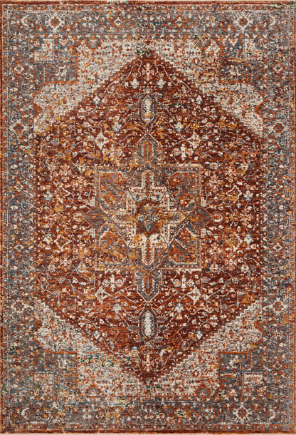Leanna Rug in Rust/Multi