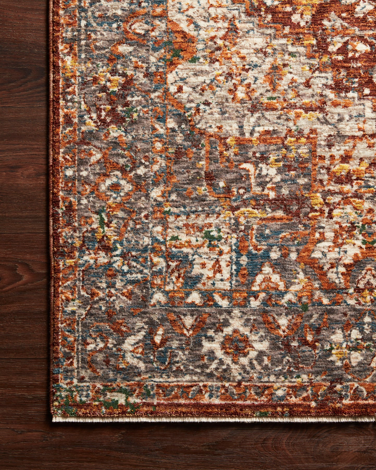 Leanna Rug in Rust/Multi