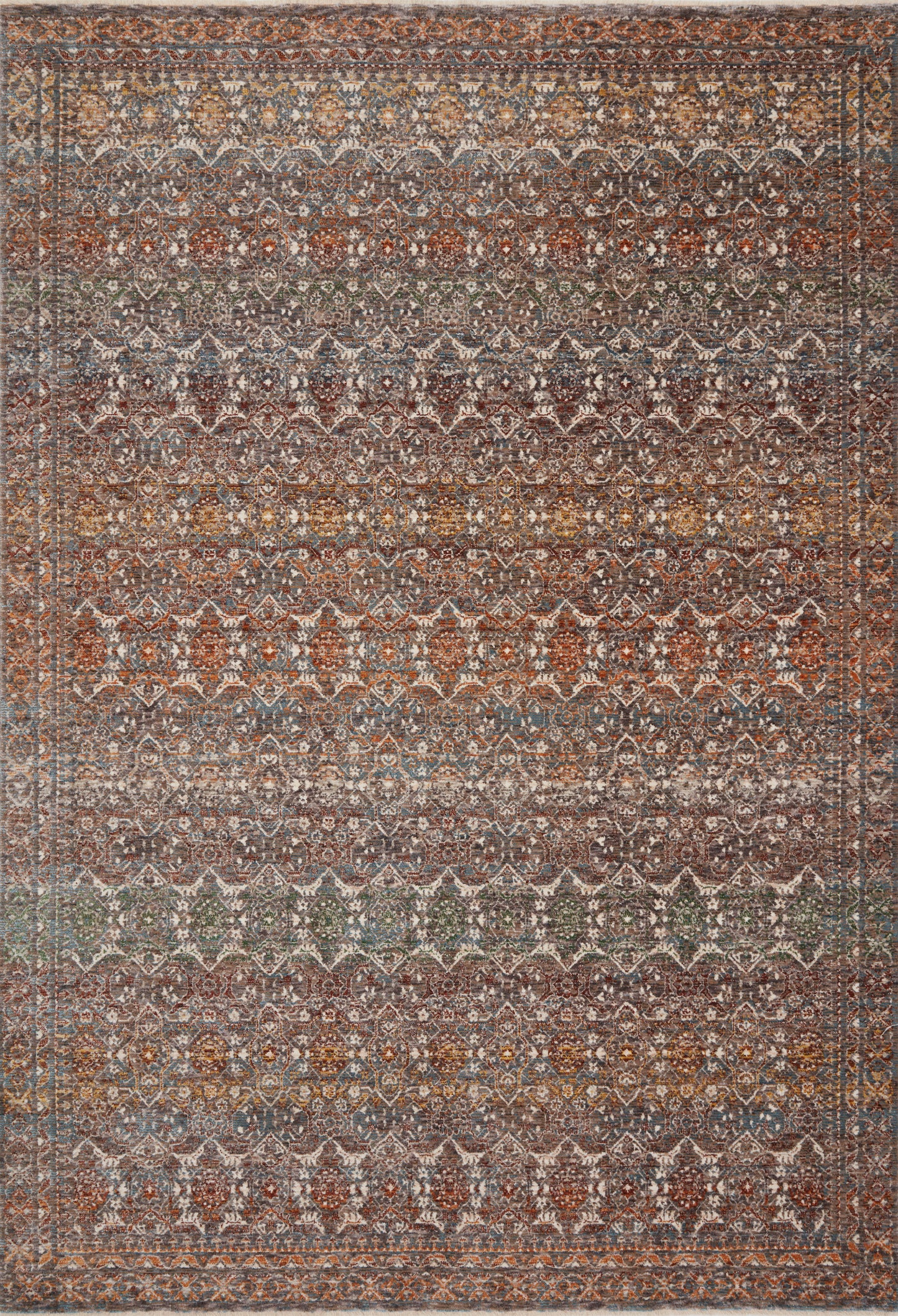 Leanna Rug in Stone/Multi