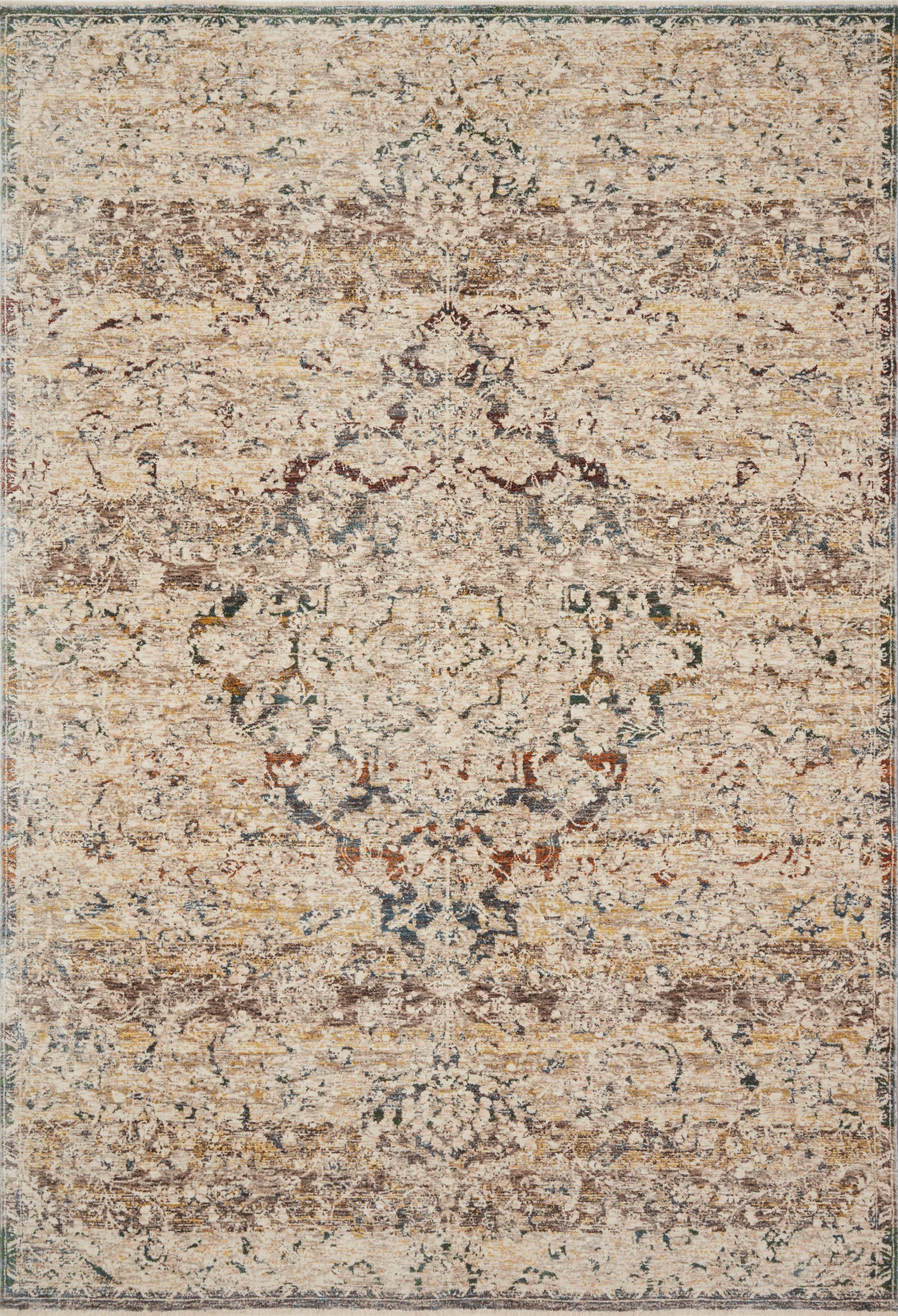 Leanna Rug in Ivory/Multi