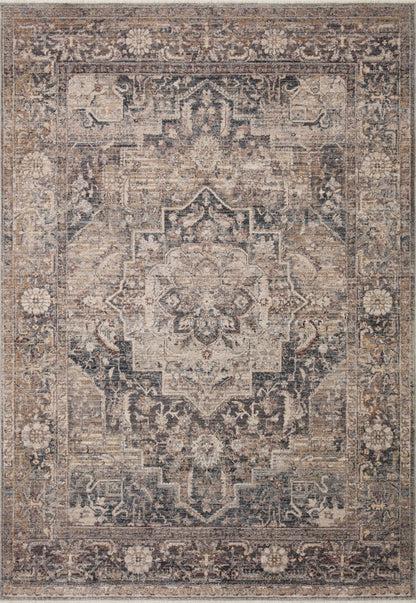 Lisbon Rug in Denim/Sand