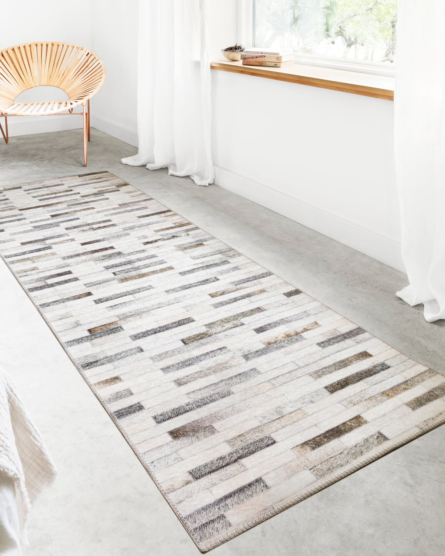 Maddox Rug in Ivory/Grey