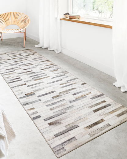 Maddox Rug in Ivory/Grey
