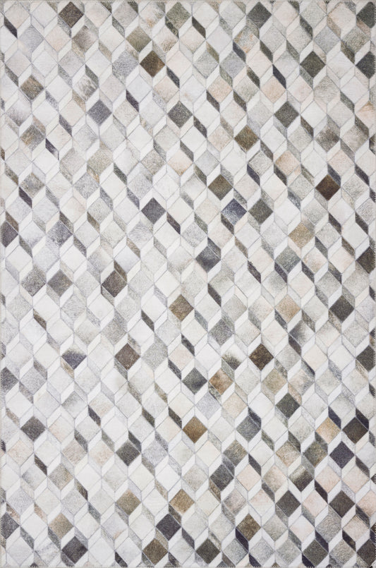 Maddox Rug in Grey/Mocha