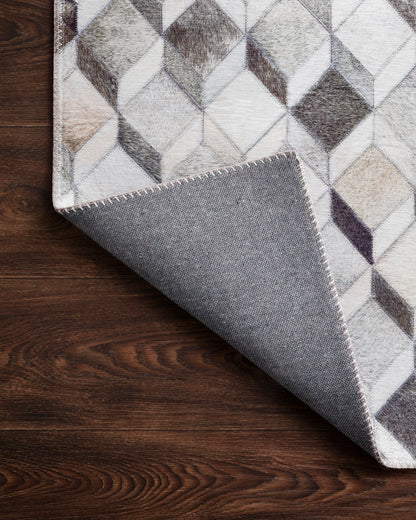 Maddox Rug in Grey/Mocha