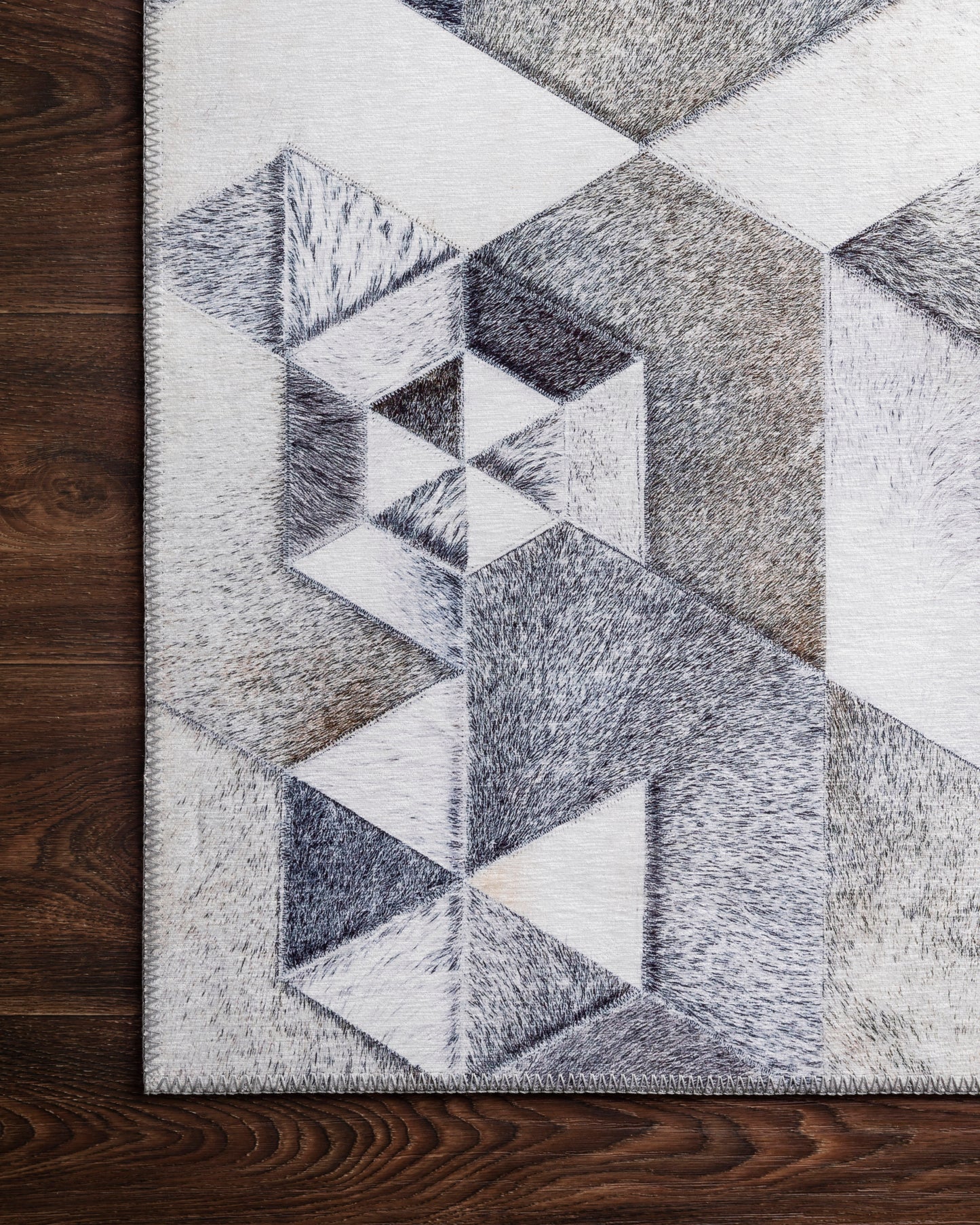 Maddox Rug in Grey/Ivory