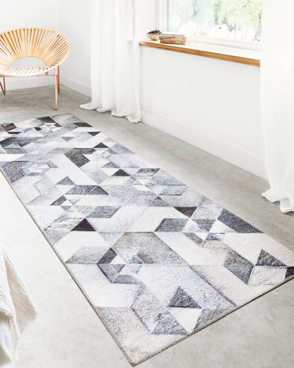 Maddox Rug in Grey/Ivory