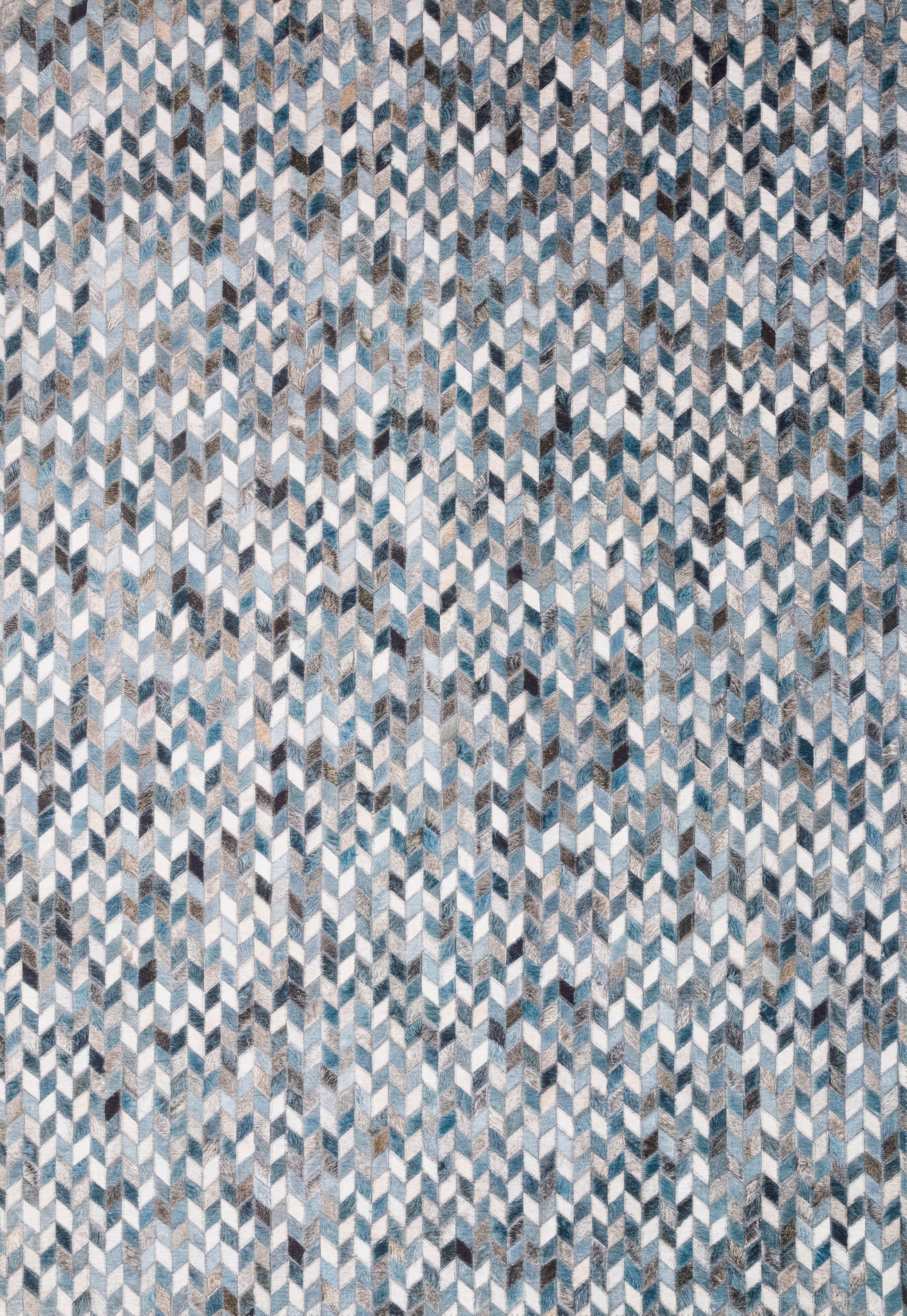 Maddox Rug in Ocean/Grey