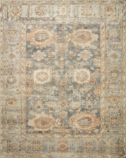 Fable Rug in Ocean/Spice