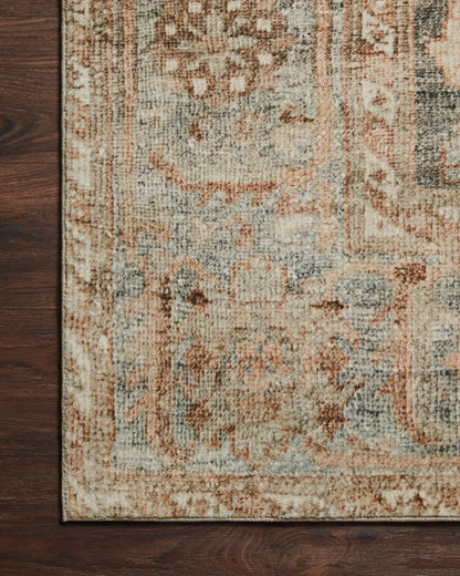 Fable Rug in Ocean/Spice